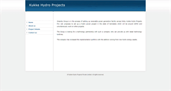Desktop Screenshot of kukkehydroprojects.com